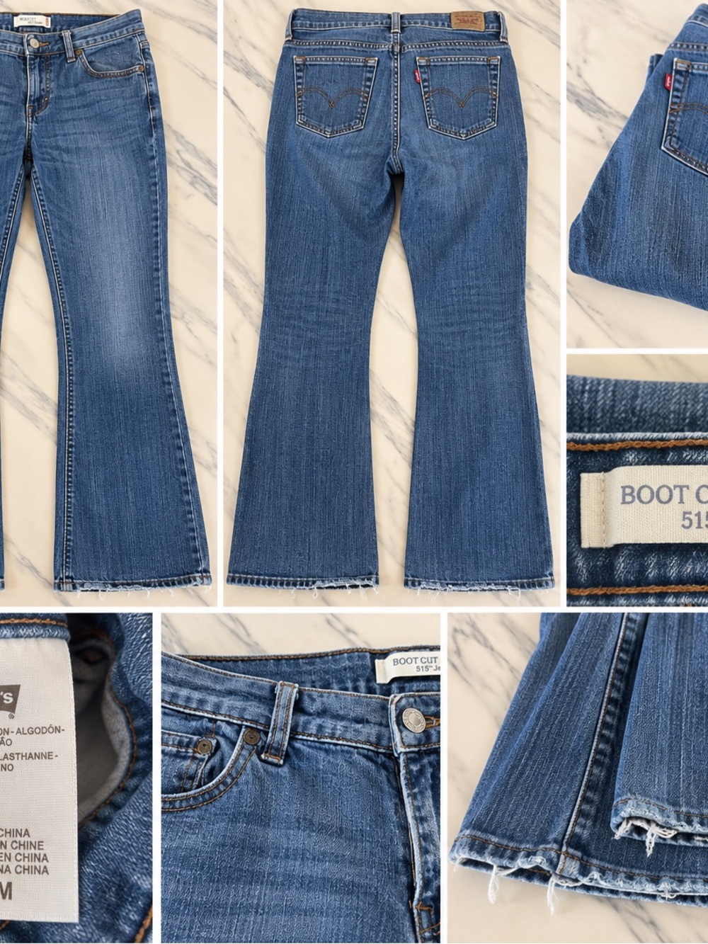 Levi's Women's Boot Cut Jeans in Medium Blue Wash